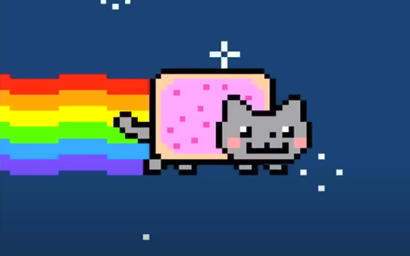 Nyan Cat Comes Out of Retirement to Say “Free Palestine”