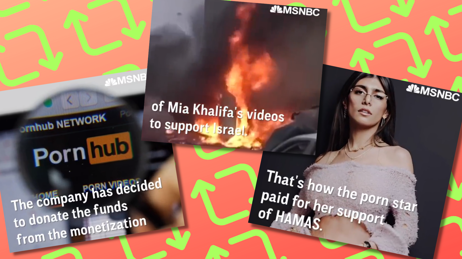 Mia Khalifa Sixe Vidos - Fake Reports That Pornhub Is Giving Mia Khalifa's Money to Israel Are Going  Viral