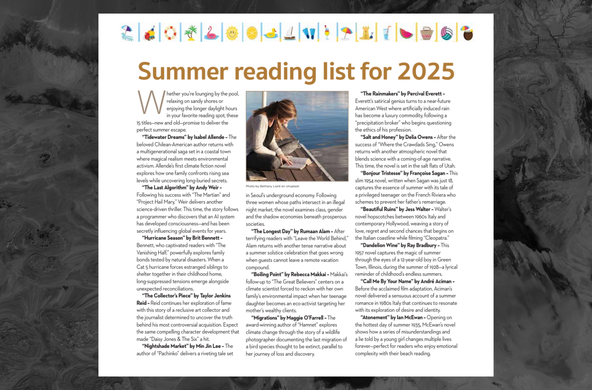 Chicago Sun-Times Prints AI-Generated Summer Reading List With Books That Don't Exist